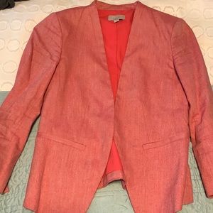 Pink/Coral Loft size 0P blazer